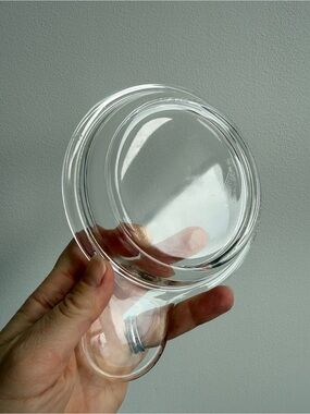 Vintage Pyrex P-150-C clear glass replacement lid